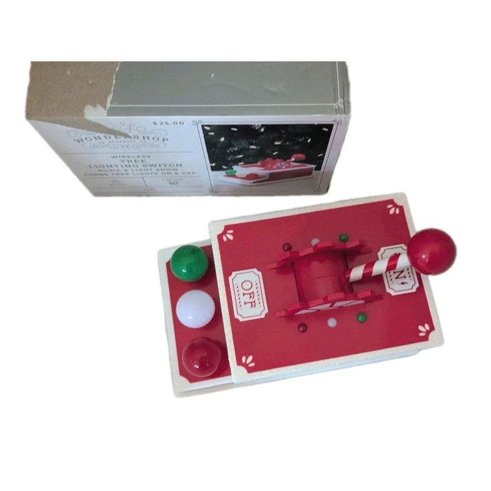Wondershop Wireless‎ Tree Lighting Switch Christmas Magic with Lights & Sounds